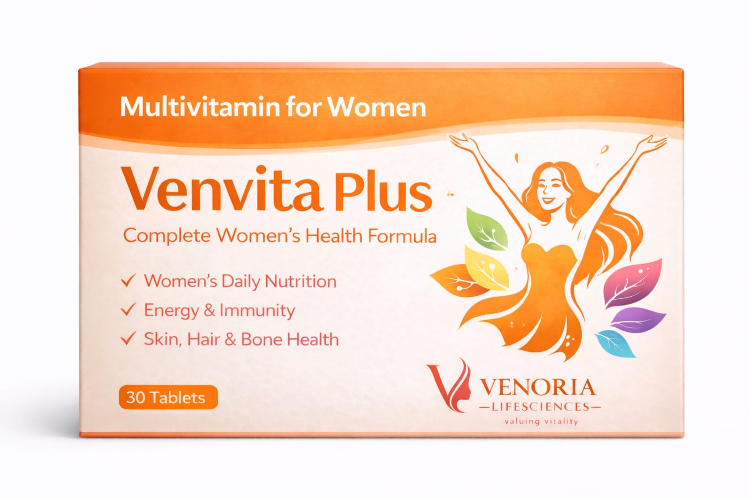 Venvita Plus multivitamin for women pack