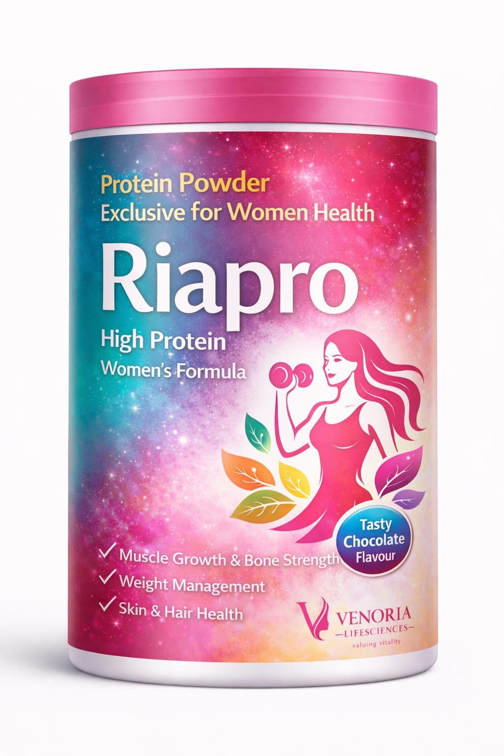 Riapro womens health protein powder product pack